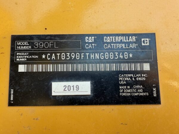 Caterpillar 390FL Excavator - Image 22