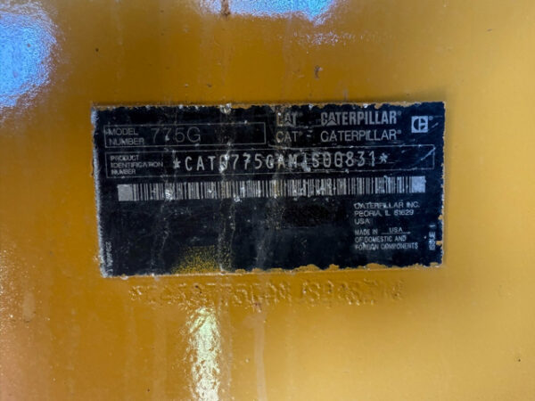Caterpillar 775G Off-Highway Truck - Image 18