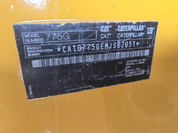 Caterpillar 775G Off-Highway Truck - Image 15